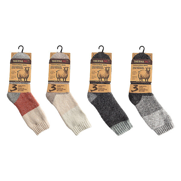 Thermal Men's Wool Socks 10-13