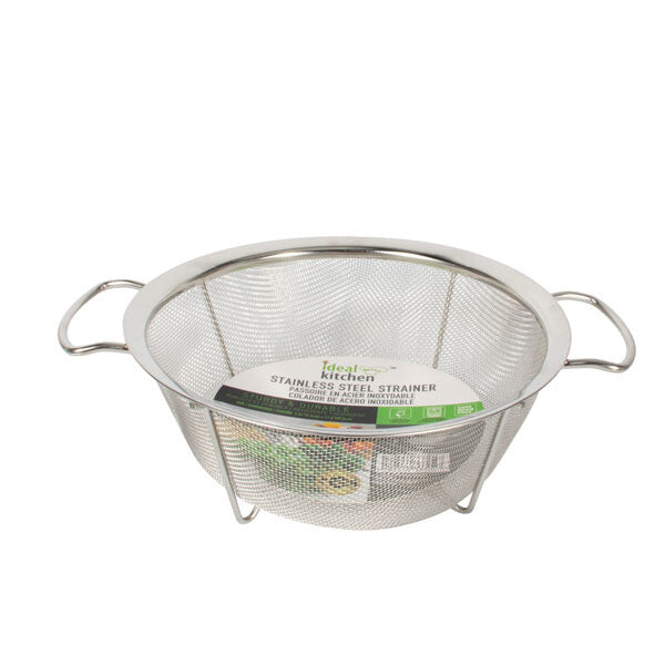 Ideal Kitchen Stainless Steel Strainer 9 inch