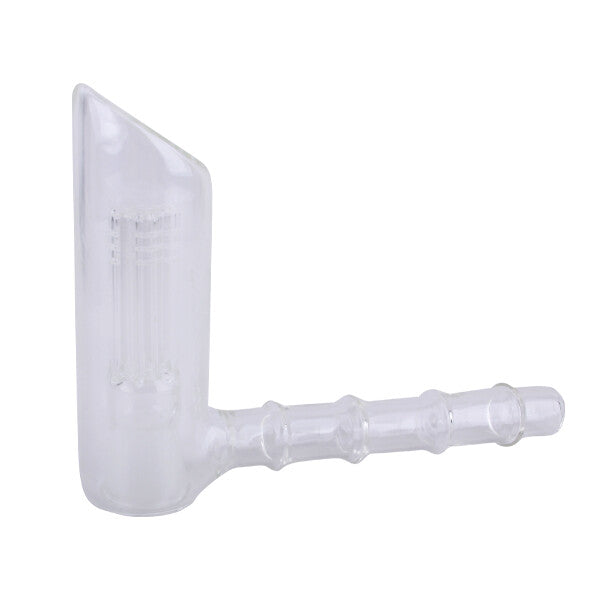 GLASS PIPE CLEAR 16.5x12cm 130g