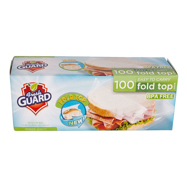 Fresh Guard Fold Top Sandwich 100CT