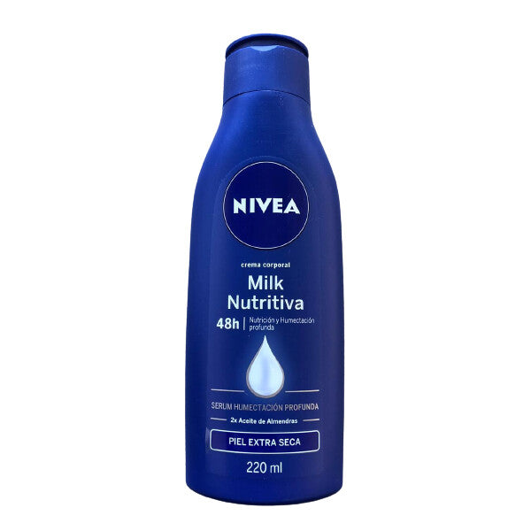 Nivea Body Milk 220ml Nutritiva Piel Extra Sea