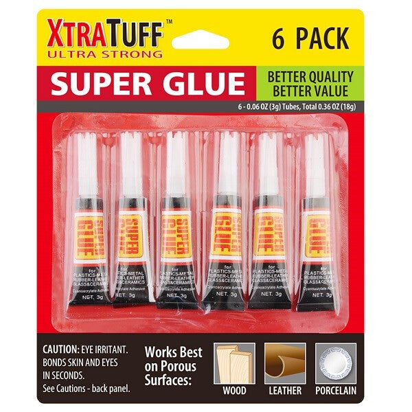 XtraTuff Super Glue 6PK