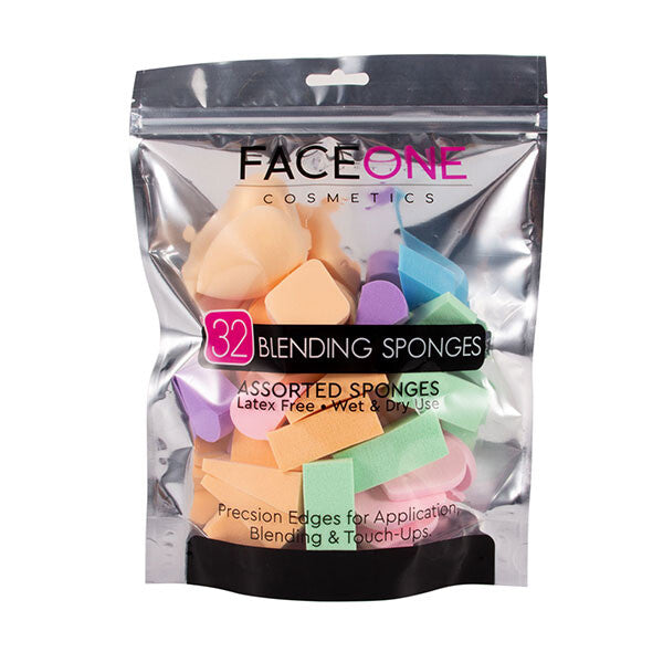 FACEONE 32PCS Asst Beauty Blender Set