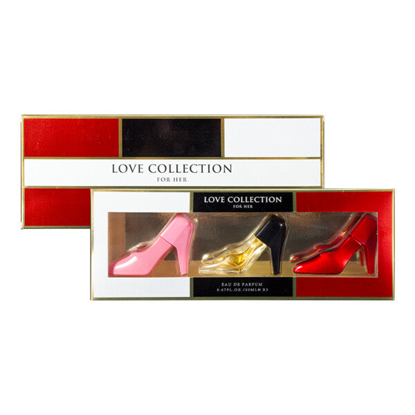 Women's 3pcs Coffret Set CH LOVE COLLECTION 0.67fl.oz/20ml EDP×3