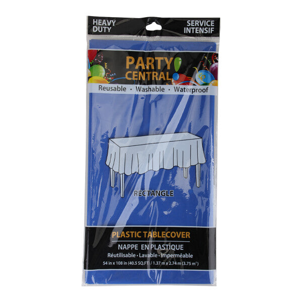 Table Cover Rectangular 54*108In Dark Blue