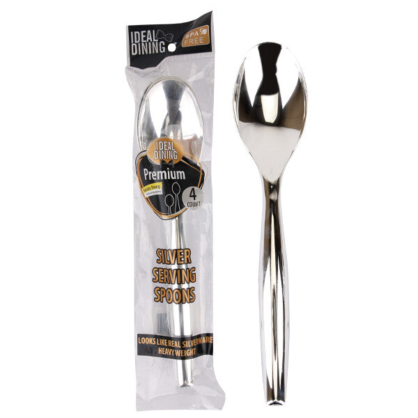Ideal Dining HD 4CT Silver Serving Spoon