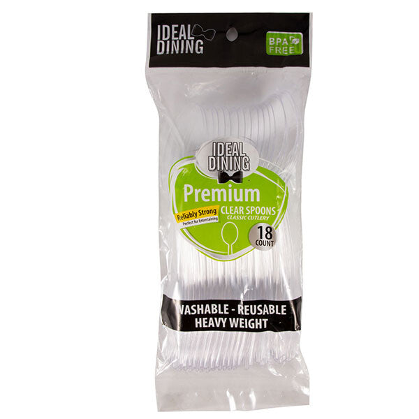 Ideal Dining HD 18CT Clear Spoon