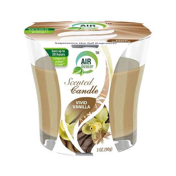 Air Fusion Candle Vivid Vanilla 3oz