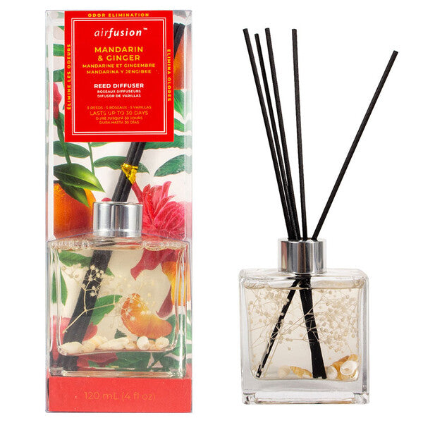 Air Fusion Scented Reed Diffuser 120ml Mandarin & Ginger