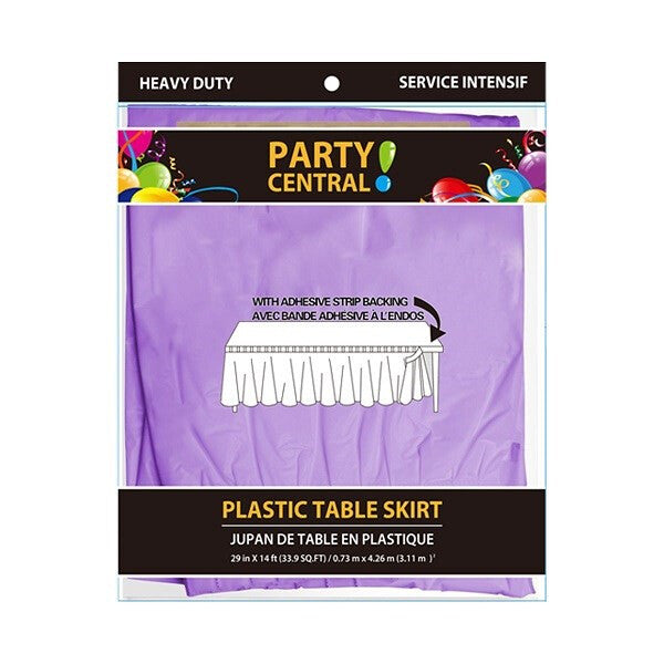 Table Skirt Rectangular Lavender