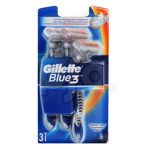 Gillette Blue 3 Razor 3count