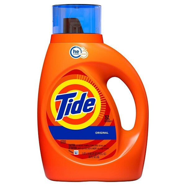 Tide Detergent Liquid 46OZ 60/Pallet 1.36L Mix