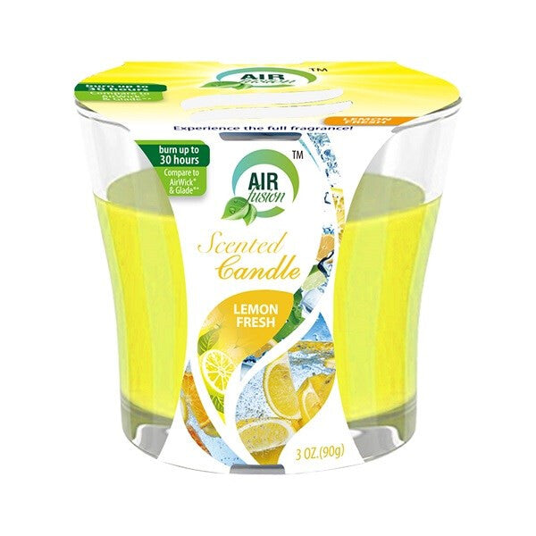 Air Fusion Candle Fresh Lemon 3oz