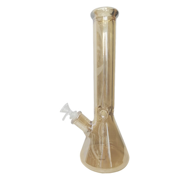 Glass Bong 14.5in Amber