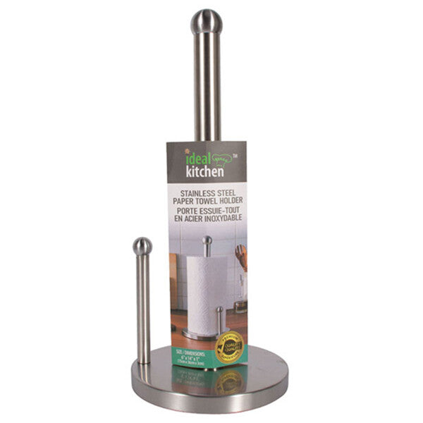 Ideal Kitchen Stainless Steel Paper Holder with Cutter