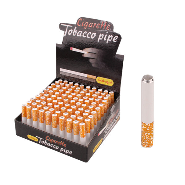 Metal Cigarette Pipe 2.2in