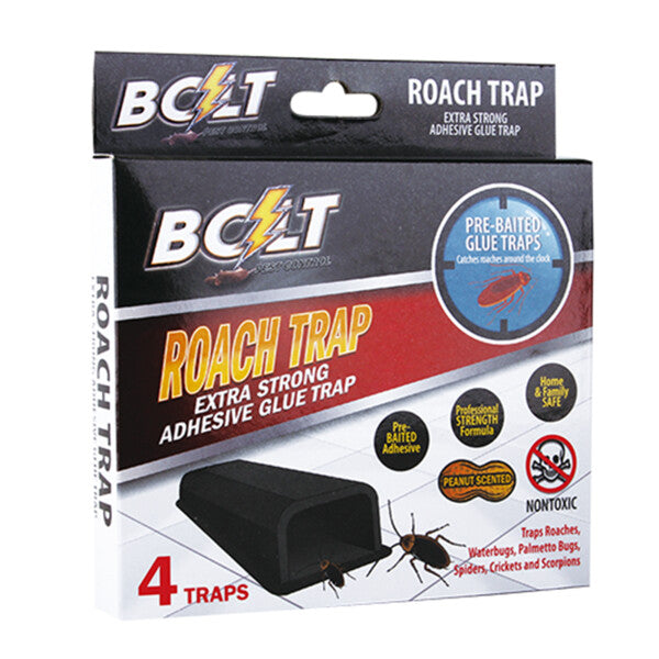 Bolt Pest 4Pcs Roach Trap