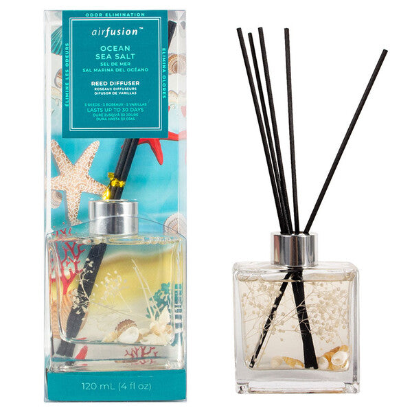 Air Fusion Scented Reed Diffuser 120ml Ocean Sea Salt