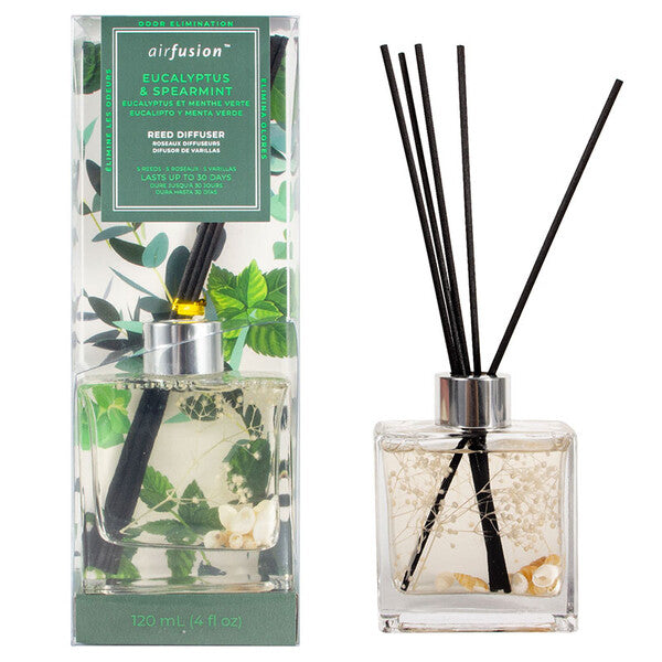 Air Fusion Scented Reed Diffuser 120ml Eucalyptus & Spearmint