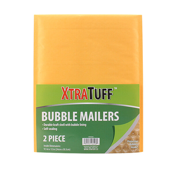 XtraTuff Bubble Envelope 9.5x12in 2PK