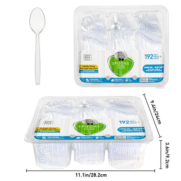 192 ct HD Clear Spoon