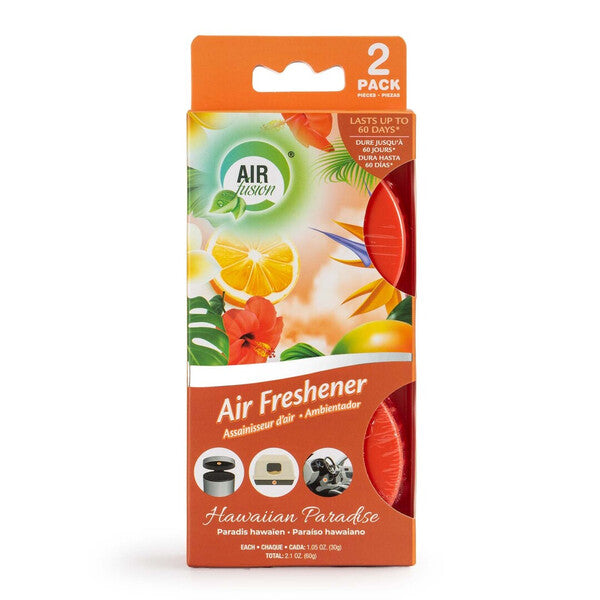 Air Fusion Air Freshener 2pk Hawaiian Paradise