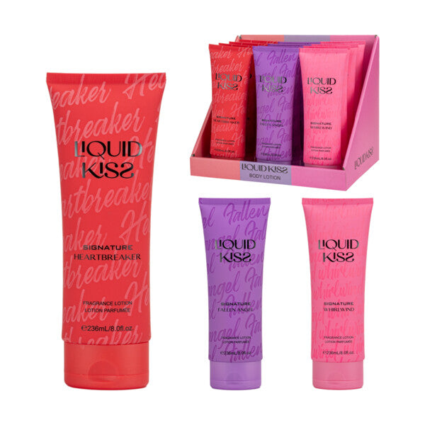 LIQUID KISS Women's Signature Body Lotion 8oz PDQ