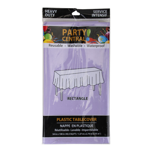 Table Cover Rectangular 54*108In Lavender