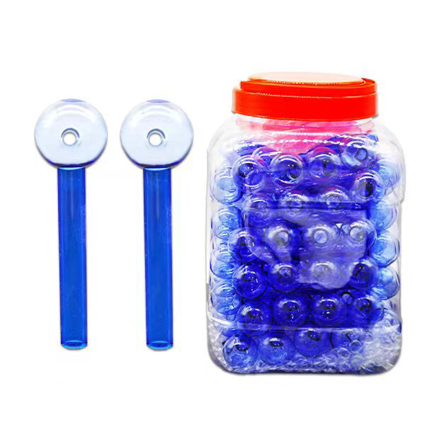 4 inches - 90PC light blue ball