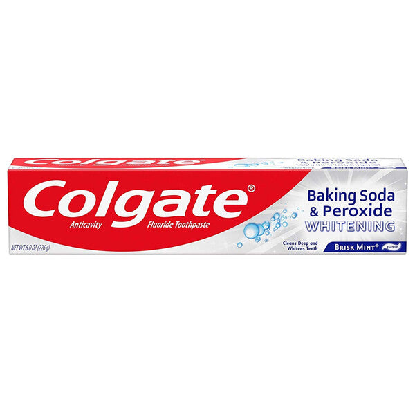 Colgate Toothpaste 8oz Baking Soda Peroxide