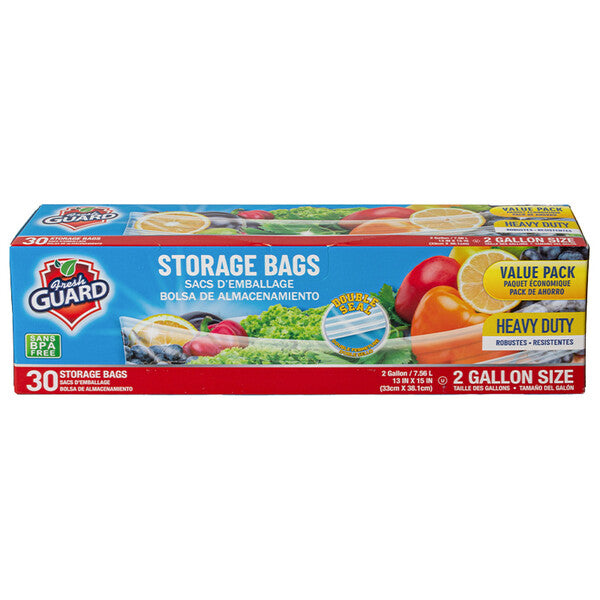 Fresh Guard Storage Bag 2 Gal 30CT