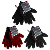 Thermaxxx Fleece Gloves Ladie's Leather Palm w/ Touch