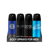 Body Spray Aerosol Display 6.76Floz Men