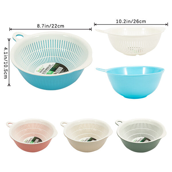 Ideal Kitchen Bowl & Colander set 10.2"X 8.7"X 4.1"