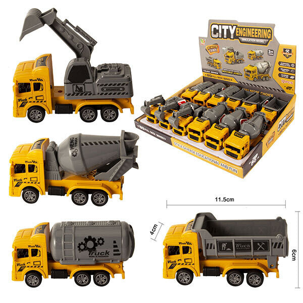 Toy engineering car series