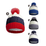 MORGAN & MONROE Kids Pom Hat w/ Fur Lining