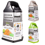 Ideal Kitchen Stainless Steel Grater 9in 6 Sides