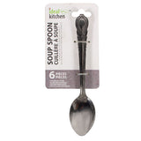 Ideal Kitchen Stainless Steel 6PK Soup Spoon