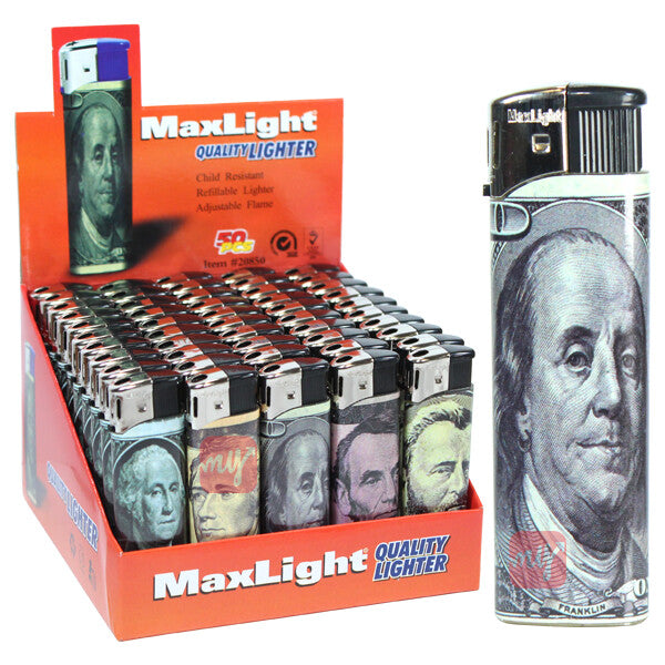 MaxLight Electronic Lighter Dollar PDQ