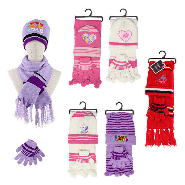 Thermaxxx Winter Set 3PK Junior Girls