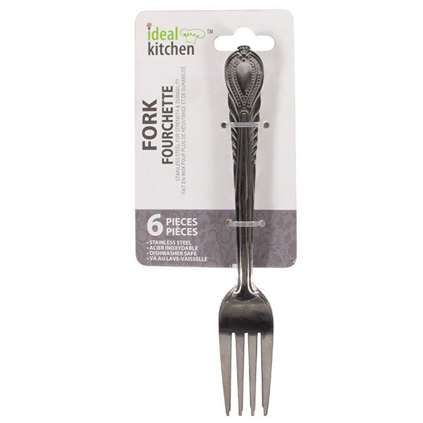 Ideal Kitchen Stainless Steel 6PK Dinner Fork