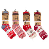 Thermal Ladies Wool Socks 9-11