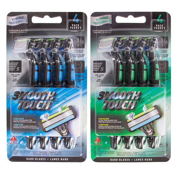 Smooth Touch Razor 5 Blade 4PK