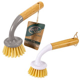 Fresh Start Bamboo Long Handle Scrub Brush