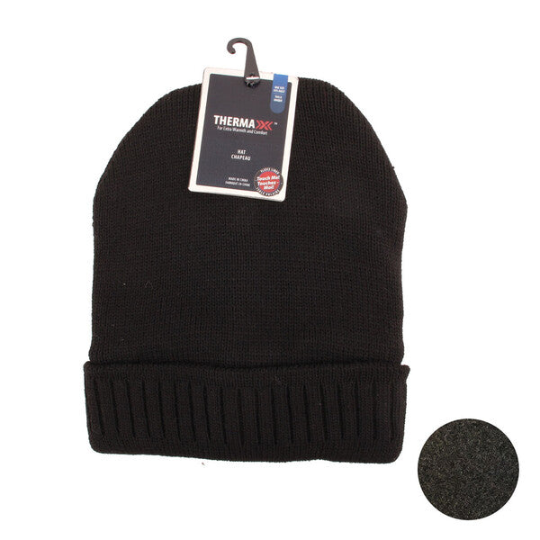 Thermaxxx Mens Hat w/ Fleece Lining