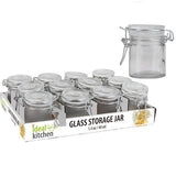 Glass Jar Gasket Lid 40ml