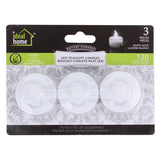 Ideal Home LED Tealight 3PK White Light