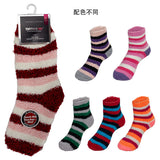 Thermaxxx Winter Socks Fuzzy Stripes
