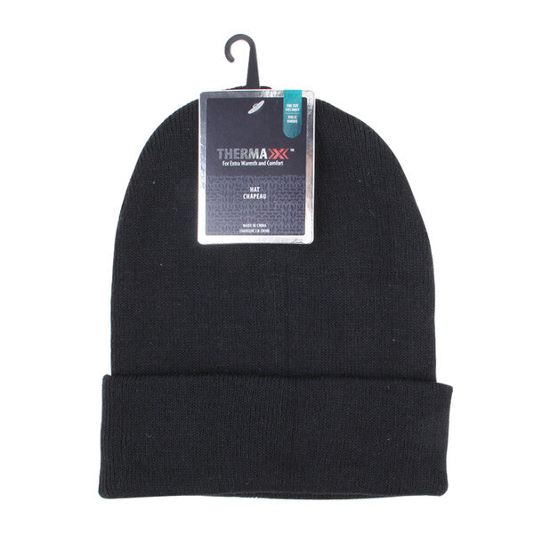 Thermaxxx Winter Beanie Hat Black Only