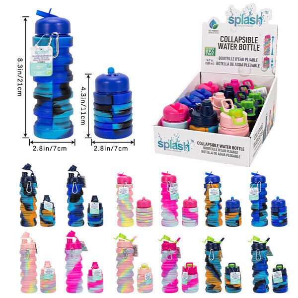 Splash Silicone Collapsible bottle 18.3oz